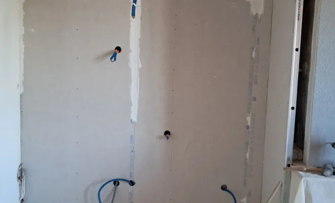 Rénovation d'un appartement en placo plâtre , Villars-les-Dombes, GDMpeinture