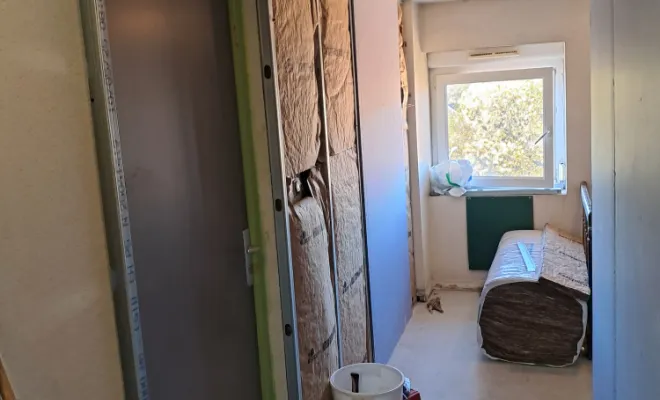 Isolation phonique des parties communes d'un immeuble , Villars-les-Dombes, GDMpeinture