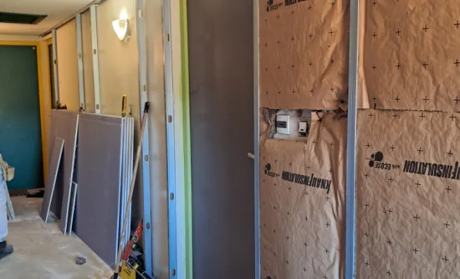 Isolation phonique des parties communes d'un immeuble , Villars-les-Dombes, GDMpeinture