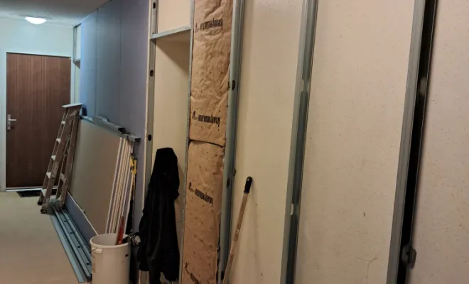 Isolation phonique des parties communes d'un immeuble , Villars-les-Dombes, GDMpeinture