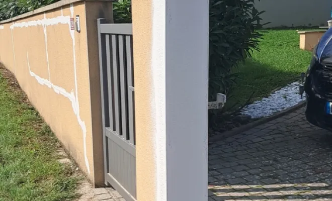 Pilier et muret extérieur , Villars-les-Dombes, GDMpeinture