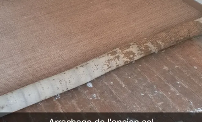 Rénovation d'un sol d'un appartement , Villars-les-Dombes, GDMpeinture